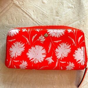 Kate Spade Jae Wild Blossom Continental Long Wallet NWT